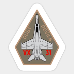 VX-31 - Dust Devils - Hornet Sticker